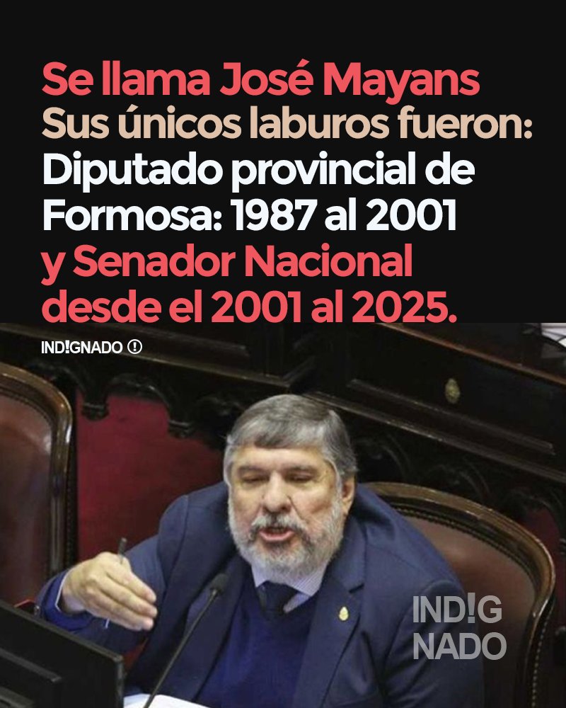 indignadoxd's tweet image. El Senador Kirchnerista José Mayans no quería que se viralice que siempre fue un parasito del Estado y que le roba la comida a los pobres y la guita a los jubilados. &quot;Aca tenes a los sensibles&quot;