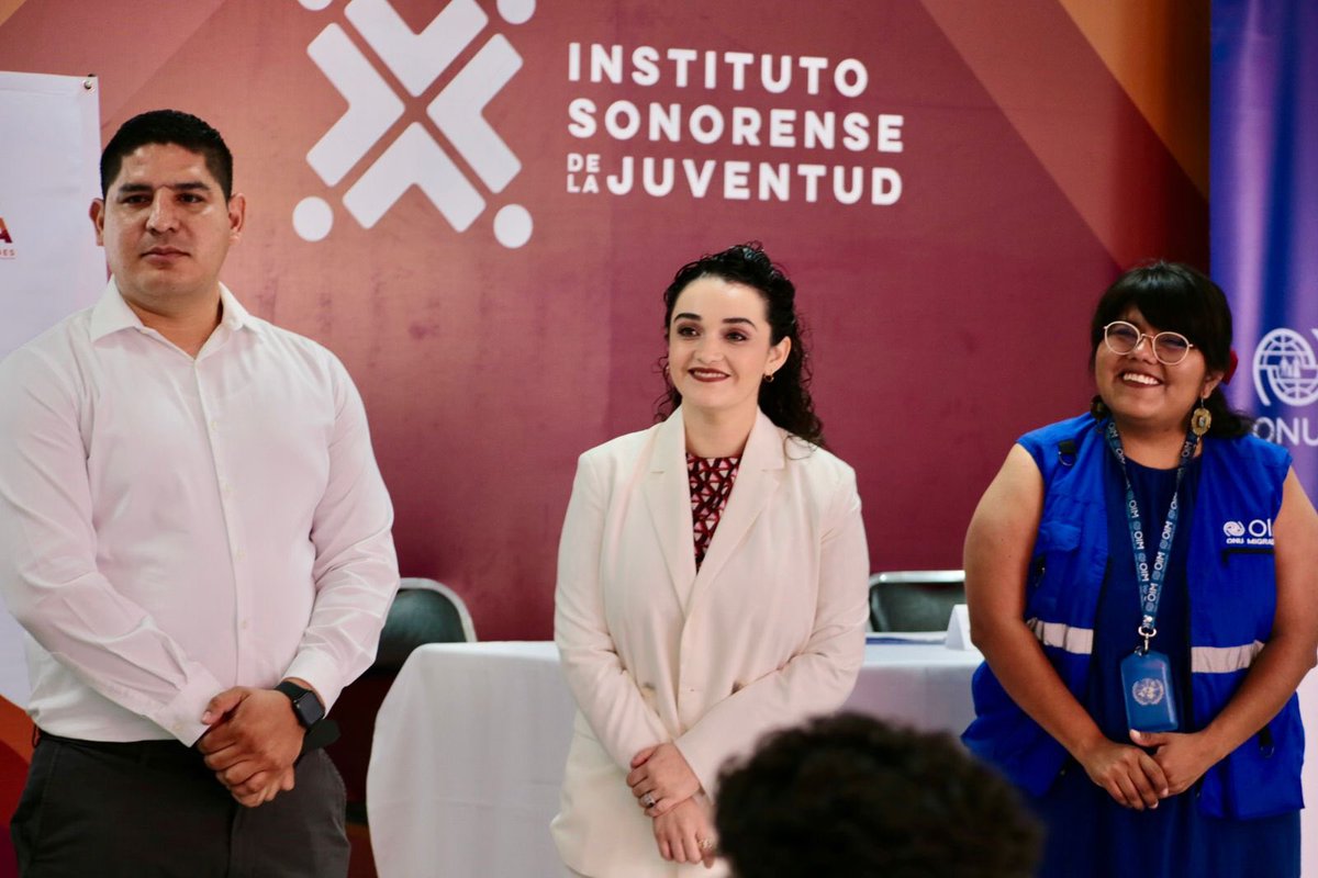 bernardethruiz's tweet photo. Siempre es un gusto platicar sobre política migratoria y hablar de los logros del Gobierno de Sonora en la materia gracias a la coordinación interinstitucional, con sociedad civil y y academia. ¡Gracias @OIM_Mexico por su acompañamiento! @AdolfoSalazar_ @AlfonsoDurazo https://t.co/amkqKEBq3J