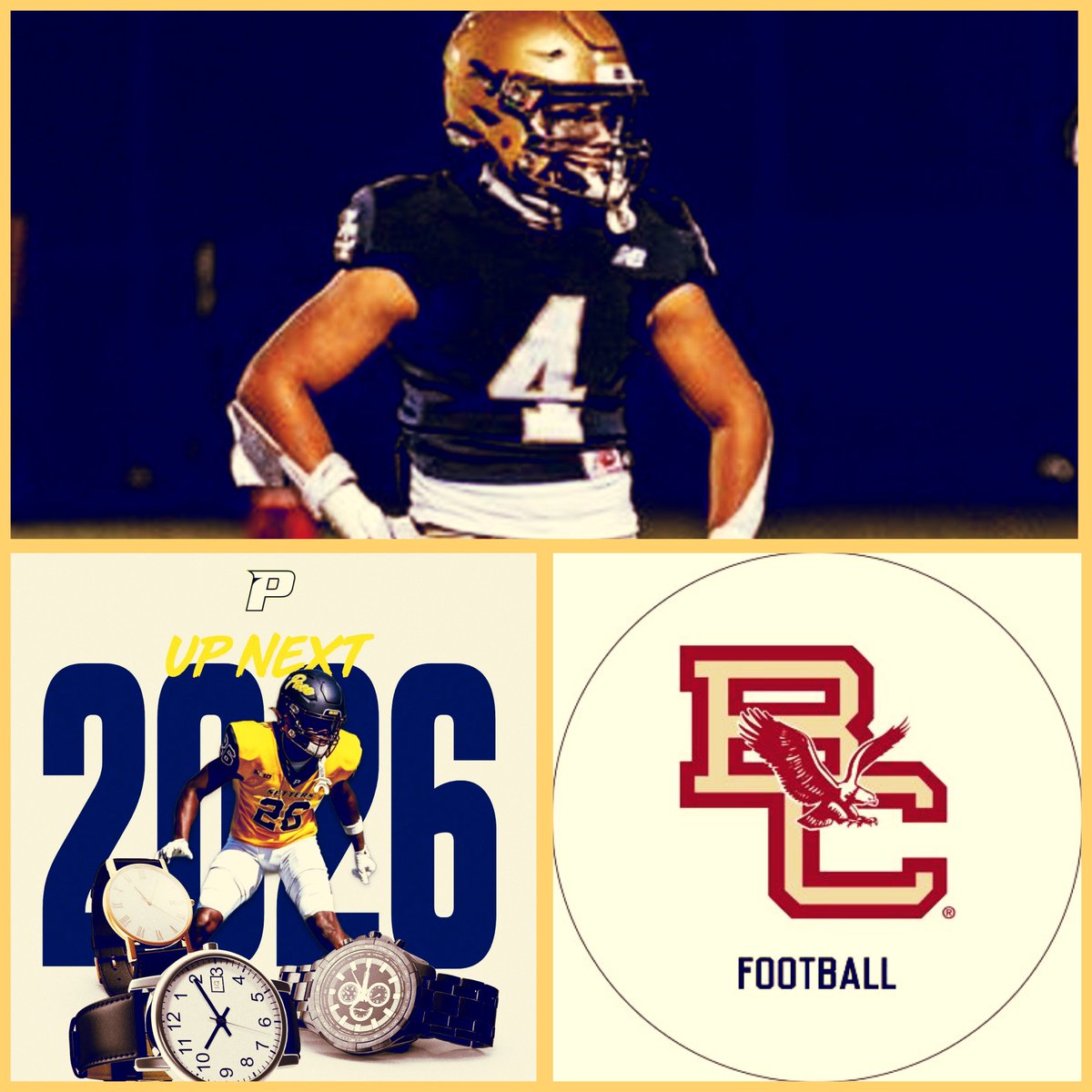 Relationship Building 🧱x🧱 

<a href="/GovsFootball/">Governor's Football</a>’s ATH <a href="/LucasAcuna13/">Lucas Acuna</a> —‘27 prospect — has landed two game invites from:

• <a href="/PaceUFootball/">PaceUFootball</a> 
• <a href="/BCFootball/">Boston College Football</a> 

#NEPSAC
