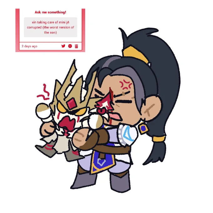 Xin Zhao and his corrupted son