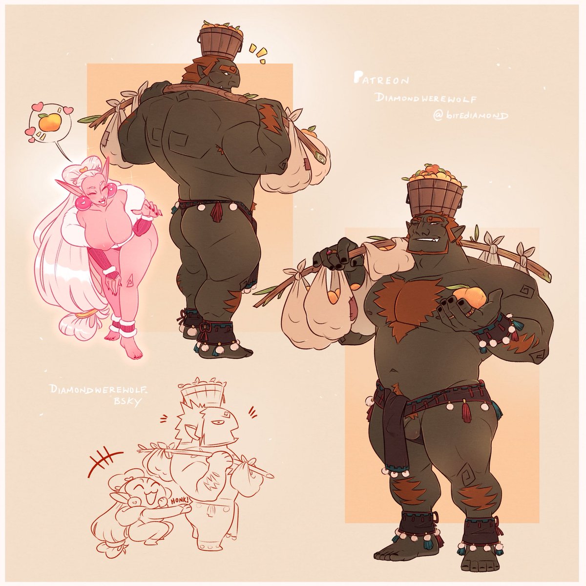 DiamondWerewolf💎🐺🔞 Comms FULL 7/7 tweet media