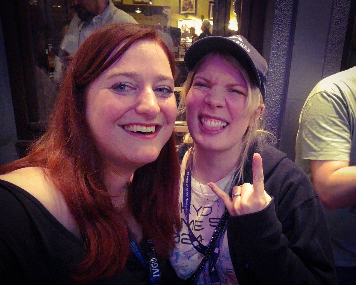 Julia ~Jayhan~ Handschin (@jayhanofficial) on Twitter photo I may have lost my shit when I realized that I was chatting with <a href="/BjorkmanElvira/">Elvira Björkman - Two Feathers 💙💛</a>, the fucking awesome musical mind behind Metal: Hellsinger!! And she is as fucking awesome as she is kind ❤️🎶✨ So happy to have met you in person! 🤘🏼🎮🎶✨ I may have lost my shit when I realized that I was chatting with <a href="/BjorkmanElvira/">Elvira Björkman - Two Feathers 💙💛</a>, the fucking awesome musical mind behind Metal: Hellsinger!! And she is as fucking awesome as she is kind ❤️🎶✨ So happy to have met you in person! 🤘🏼🎮🎶✨