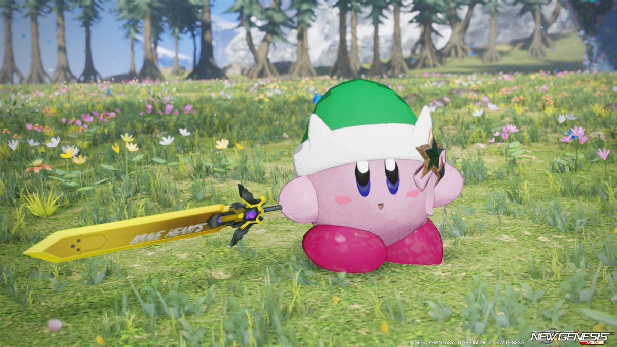 9Jd8gh8bMeDk8Ra's tweet image. #PSO2NGS_SS 
ソードカービィ