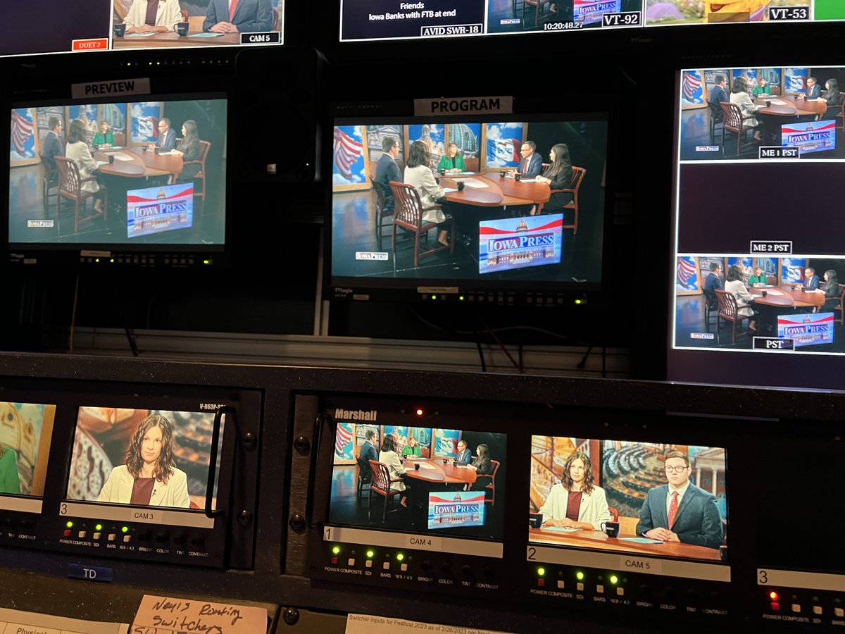 Iowa Press (@iowapress) on Twitter photo We are back! This wk, whose running for which office, IA's 1st in the nation status & more. Host Radio IA's <a href="/okayhenderson/">O. Kay Henderson</a> with DM Reg's <a href="/sgrubermiller/">Stephen Gruber-Miller</a> & <a href="/brianneDMR/">Brianne Pfannenstiel</a>, IPR's <a href="/KatarinaSos/">Katarina Sostaric</a>, the Gazette's <a href="/tjbarton83/">Tom Barton</a> Watch today at noon or online anytime at iowapbs.org/shows/iowapres… We are back! This wk, whose running for which office, IA's 1st in the nation status & more. Host Radio IA's <a href="/okayhenderson/">O. Kay Henderson</a> with DM Reg's <a href="/sgrubermiller/">Stephen Gruber-Miller</a> & <a href="/brianneDMR/">Brianne Pfannenstiel</a>, IPR's <a href="/KatarinaSos/">Katarina Sostaric</a>, the Gazette's <a href="/tjbarton83/">Tom Barton</a> Watch today at noon or online anytime at iowapbs.org/shows/iowapres…