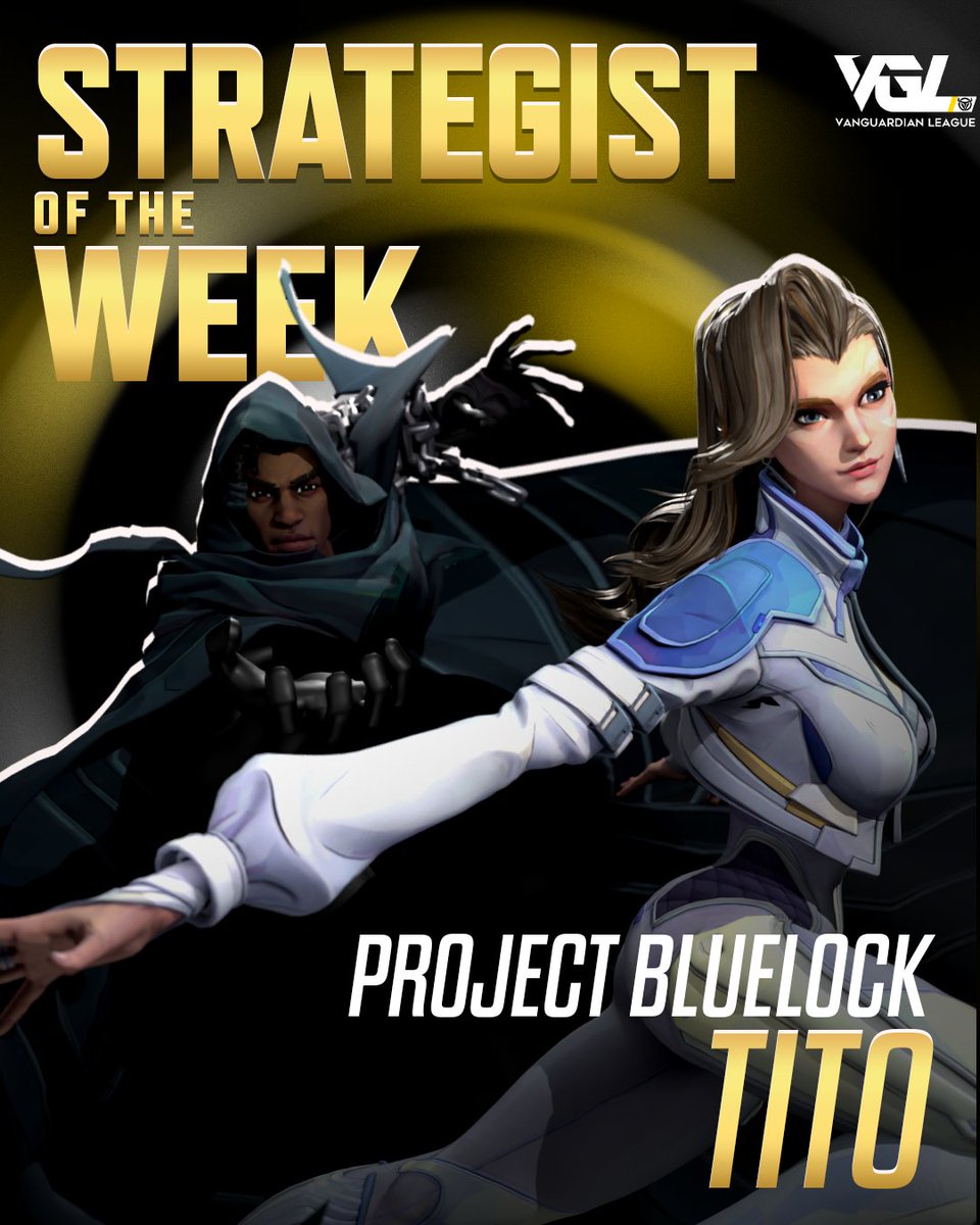🧠 STRATEGIST OF THE WEEK – WEEK 2 🧠

Player: Tito (<a href="/TTWolf_E/">Tito Warlock</a> )
Team: Project Bluelock (<a href="/BlueLockMR/">Project Bluelock</a>)

Positioned. Patient. Perfect.
Tito guided Project Bluelock through Week 2 with expert-level support:

🩹 209,000+ Healing (35K avg per match)
📈 154 Assists
💀 Just 38 Deaths