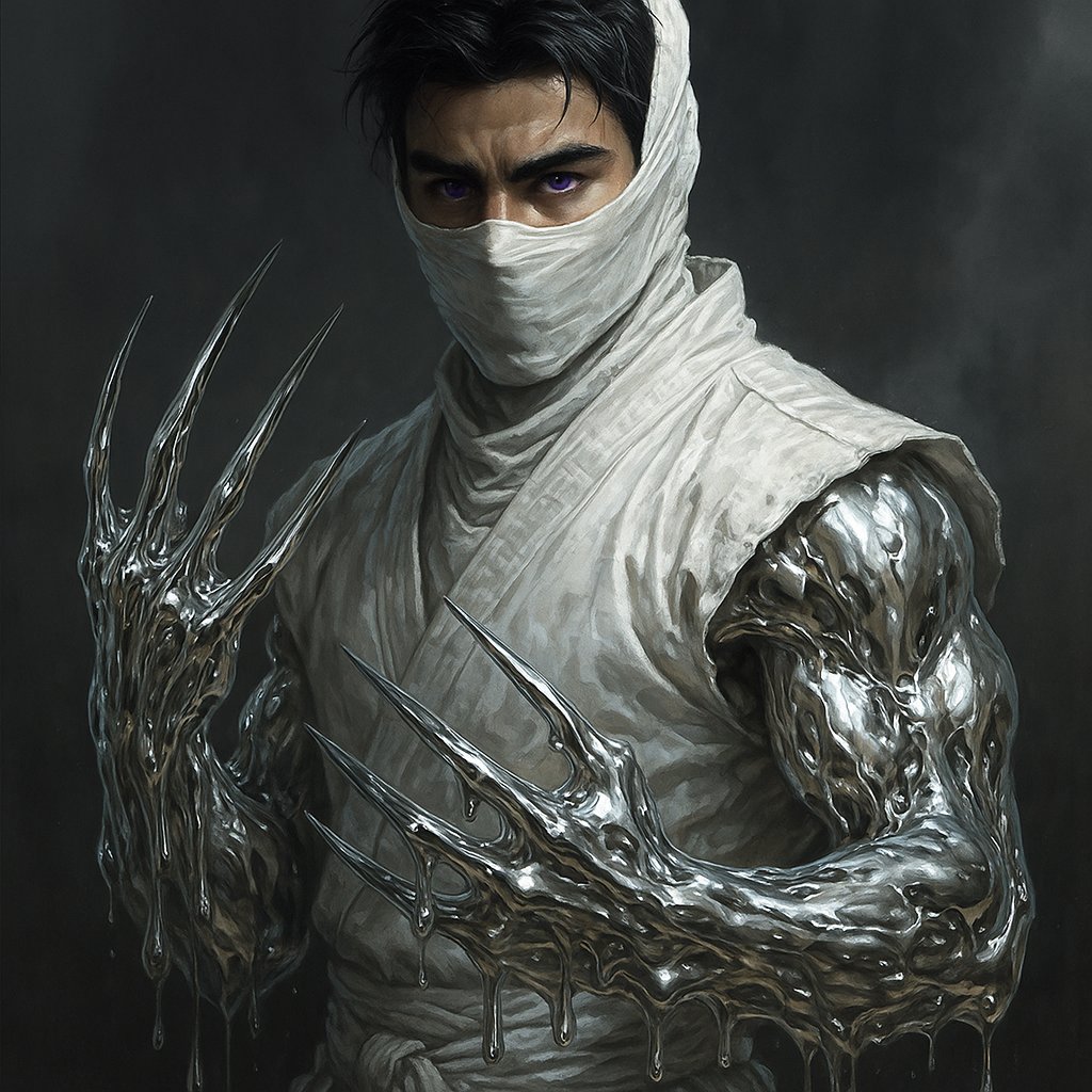 chromeshines's tweet photo. Liquid Metal Ninja 
Mortal Kombat v. Street Fighter New Ninja Concept Art 
#NextLevelKombat #MKvSF #MK #SF https://t.co/ChXB8IsjdN