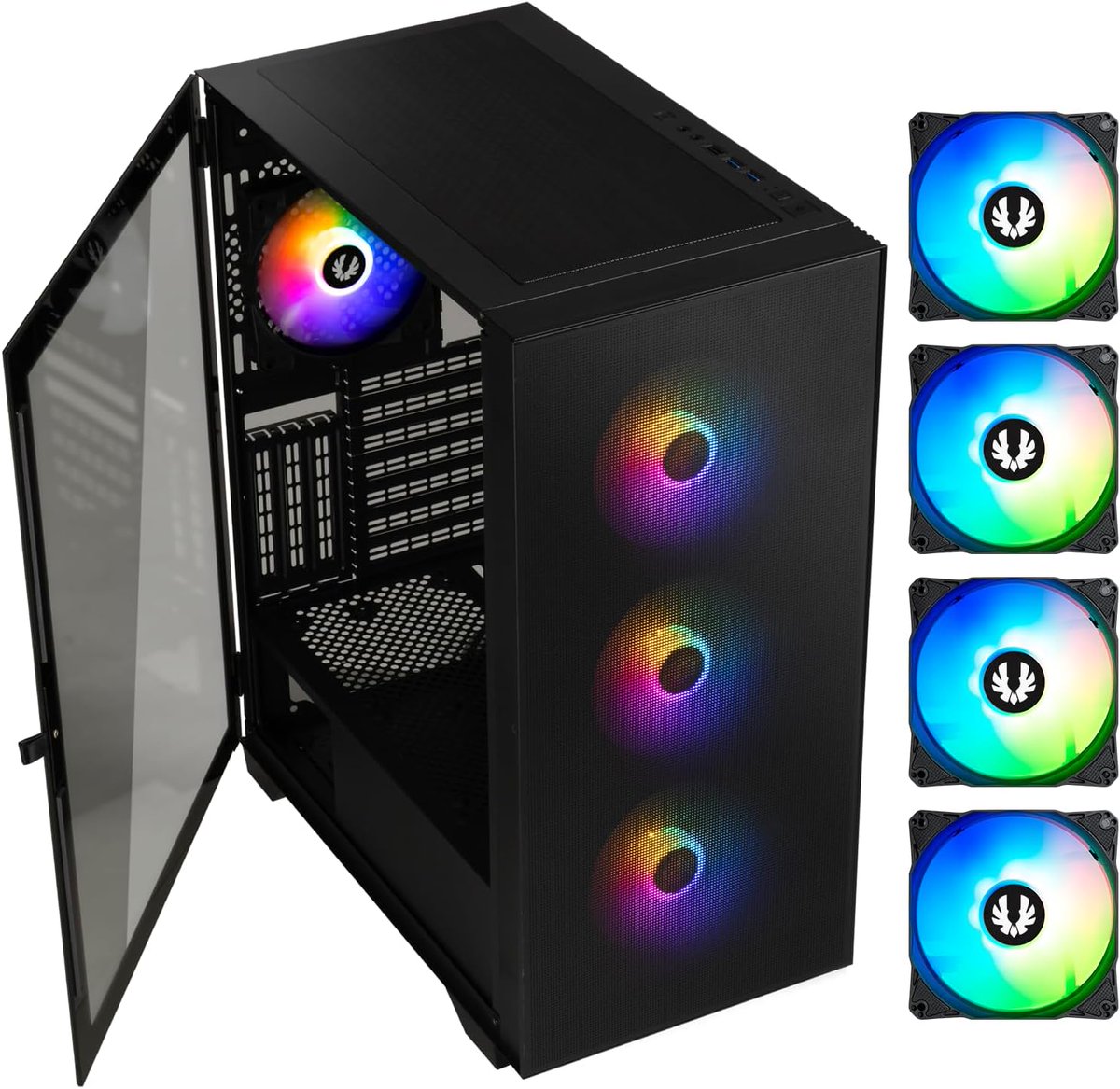 PagoejaL's tweet image. Computer Case Medium Tower 
#BitFenix Flow (Black) ARGB
@amazon @eBay @Newegg @canadacomputers 
stop trying to sell me trash
i know what's good.
@BitFenix and their #FLOW -is very #GG #cooling