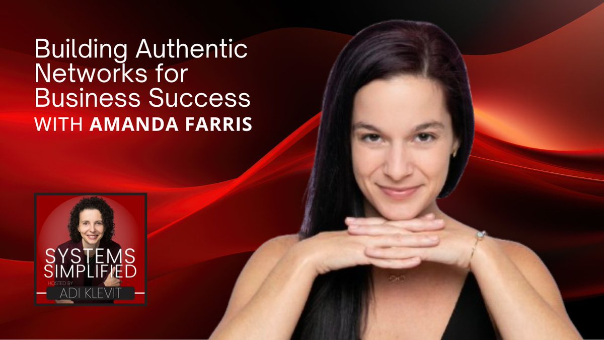bizsuccesscg's tweet image. Building authentic networks fuels business success.

Tune in as Amanda Farris, CEO &amp;amp; Founder of LinkUnite, shares insights on redefining networking in the digital marketing space.

Listen here: bizsuccesscg.com/building-authe…

#BusinessGrowth #Networking #SystemsSimplified