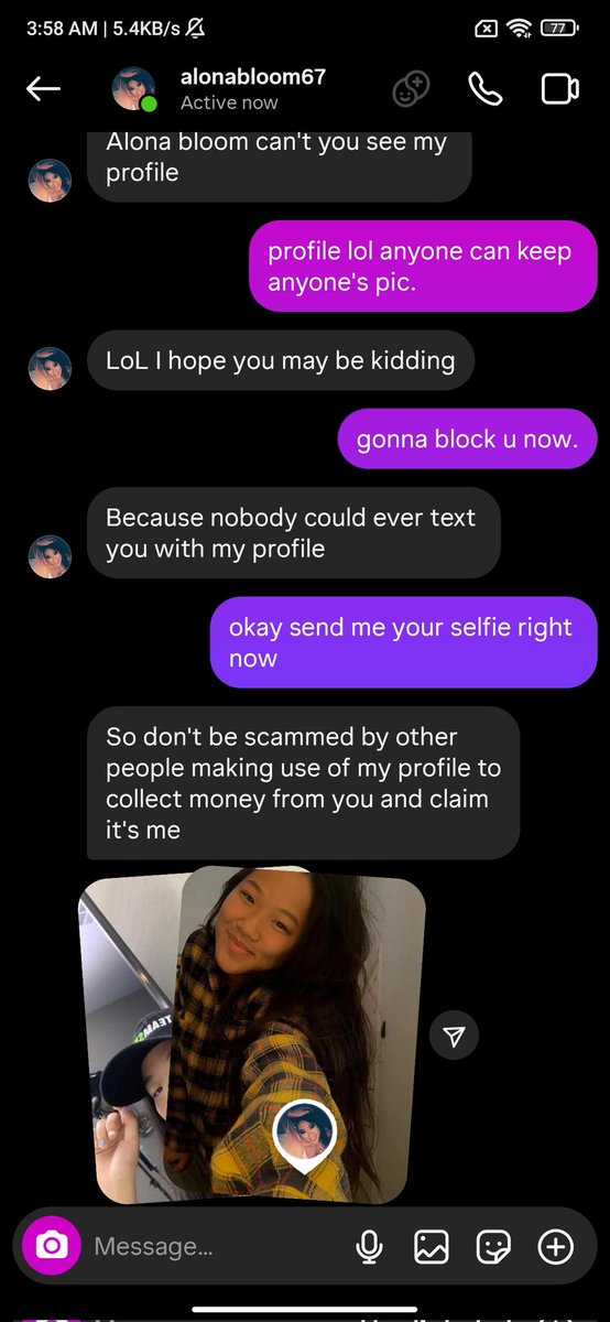 alonafan's tweet photo. Scamming with your name in Instagram do make complaint my fantasy Queen. i tag u here just to bring this to your knowledge. 
@AlonaBloomxxx  because your the only fantasy Queen for me https://t.co/7qsiSwsG4X