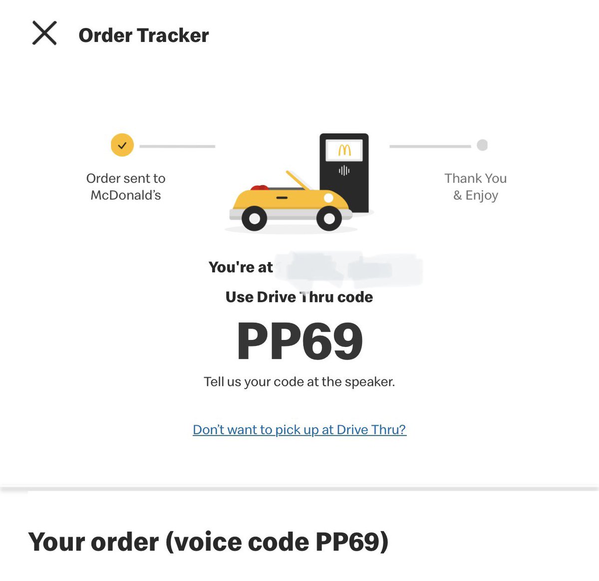 deadass just had to tell the lady at the drive through that my order number was pp69 like bro…