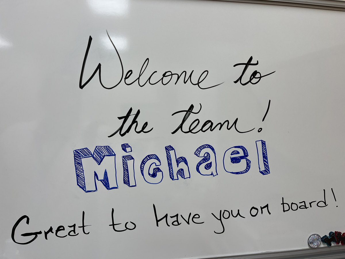 MichaelPekosz's tweet photo. I’m grateful for a wonderful first week @nbpschools and the welcome I got with my new team @NBPS_Curriculum and @ENunez___. #ALLIN4NB #NBPSLetsGO https://t.co/2gFYtZX35Q