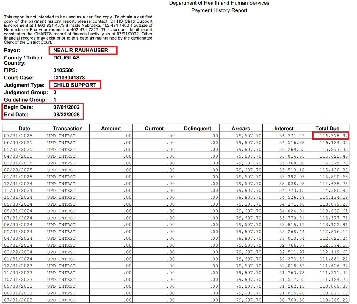 RealBullyVille's tweet photo. Hello @thejusticedept &amp; @ACFHHS fugitive &amp; deadbeat dad, Neal Rauhauser, currently owes $116,378.92 in back child support payments, which is a federal offense. He has been on the run for quite some time, however, if you need his current location, I know exactly where he's hiding. https://t.co/UAEcDRFiCG