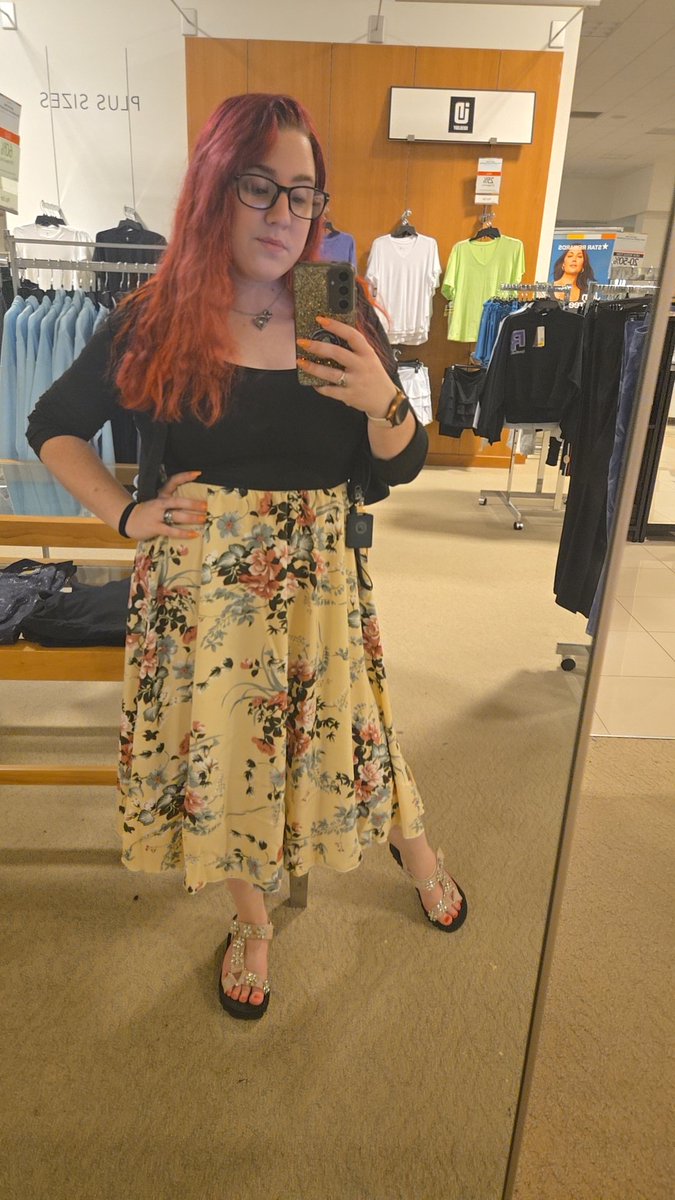 I posted these on my other socials earlier, but here they are here! I felt cute today 🥰