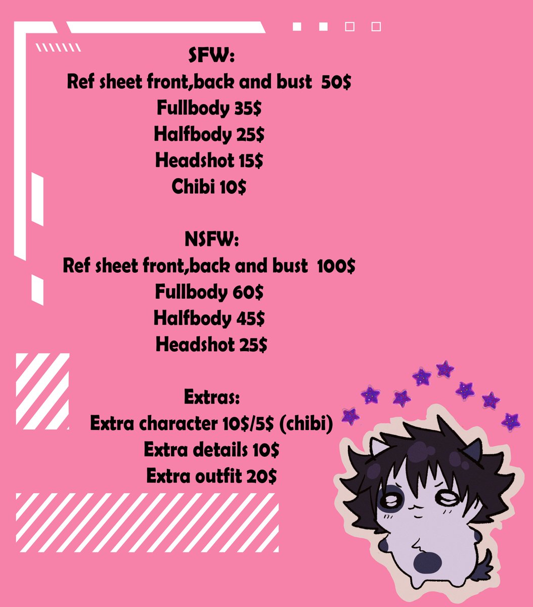 ᴄᴀʀɪᴄɪɢᴀʀᴇᴛᴛᴇ|| Comms open tweet media