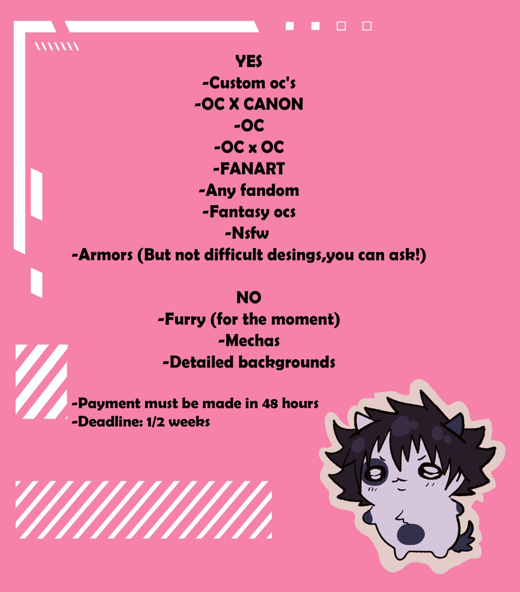 ᴄᴀʀɪᴄɪɢᴀʀᴇᴛᴛᴇ|| Comms open tweet media