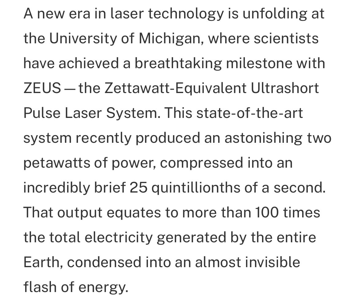 InForTheHaul's tweet image. This new tool for research is awesome. It’s energy output is a mind boggling 100 time the entire electrical output of our planet. 

discovermagazine.com.in/the-us-test-fi…