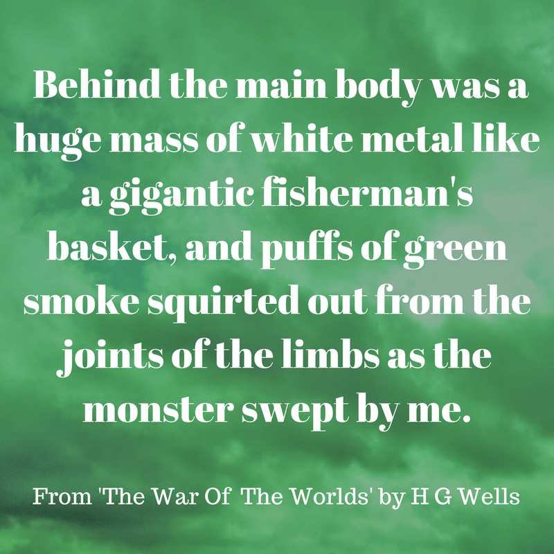 HG Wells' vivid description of a Martian tripod encountered on the outskirts of his home town of Woking, Surrey.

Chapter 10 The War Of The Worlds #scifi #alieninvasion
