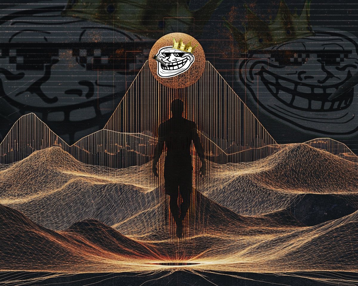 oblivious_wtf's tweet photo. . $TROLL-SCENDANCE ~

From the first rise,

The climb from 10m to 100m is a gauntlet of fire.
THEN, from 100m to 250m, the trial grows heavier.

Yet when an ancient meme ascends beyond 250m,

THE GATES BEGIN TO OPEN.

…and the path to 1 billion becomes a river in flood, swift and unstoppable.

GATHER YOUR $TROLL, bind yourself to the journey!

Such windows do not open often,
perhaps two, maybe three times in a turning of the year.

SEIZE THEM,

or be left in the shadows of legends.

— TROLL SHALL WALK THE ROAD TO BILLIONS —