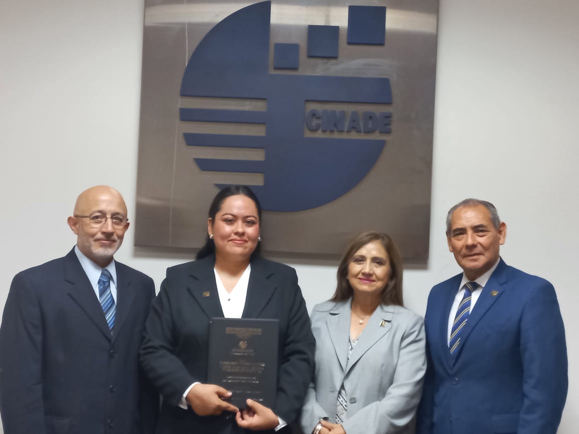 CinadeOficial's tweet photo. ¡FELICIDADES! GUADALUPE ELIZABETH DELGADO ÁLVAREZ POR LA OBTENCIÓN DEL GRADO DE MAESTRÍA EN ADMINISTRACIÓN EDUCATIVA.
#CINADE 23 AÑOS FORMADO LÍDERES.
#Secc26 https://t.co/ld3lbiVFlA