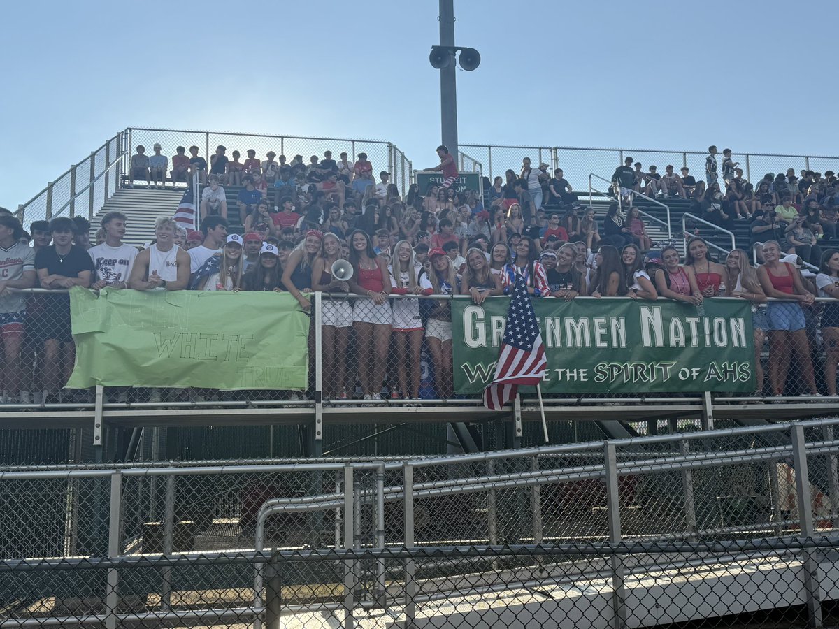 Ashley Pach (@ahs_pach) on Twitter photo Let’s go Greenmen! Home opener against the Bees!
#UnitedGreenmen <a href="/ACSD_MH/">Mike Hayes</a> <a href="/DrPMilcetich/">Paul Milcetich</a> <a href="/torresv4msu/">Victor Torres</a> <a href="/ahsallsports/">Aurora OH All Sports Boosters</a> <a href="/auroraathletics/">Aurora Athletics</a> <a href="/AHS_SeanBaker/">AHS_SeanBaker</a> Let’s go Greenmen! Home opener against the Bees!
#UnitedGreenmen <a href="/ACSD_MH/">Mike Hayes</a> <a href="/DrPMilcetich/">Paul Milcetich</a> <a href="/torresv4msu/">Victor Torres</a> <a href="/ahsallsports/">Aurora OH All Sports Boosters</a> <a href="/auroraathletics/">Aurora Athletics</a> <a href="/AHS_SeanBaker/">AHS_SeanBaker</a>