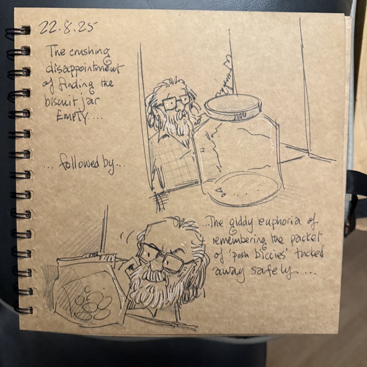 GaryScribbler's tweet photo. Itโs a veritable naughty nibbles rollercoaster here tonightโฆ #doodleaday #cheekysnack https://t.co/sgFIeKa8HY