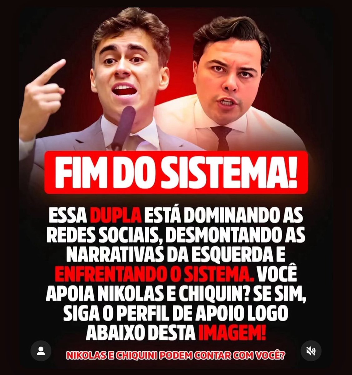 Michelle_apoio's tweet image. Siga➡️ @bolsonarolivree ↩️
Novo perfil aqui do X para provar a inocência do Presidente Bolsonaro!
Posso contar contigo? Se SIM ou NÃO? Se SIM Siga @bolsonarolivree