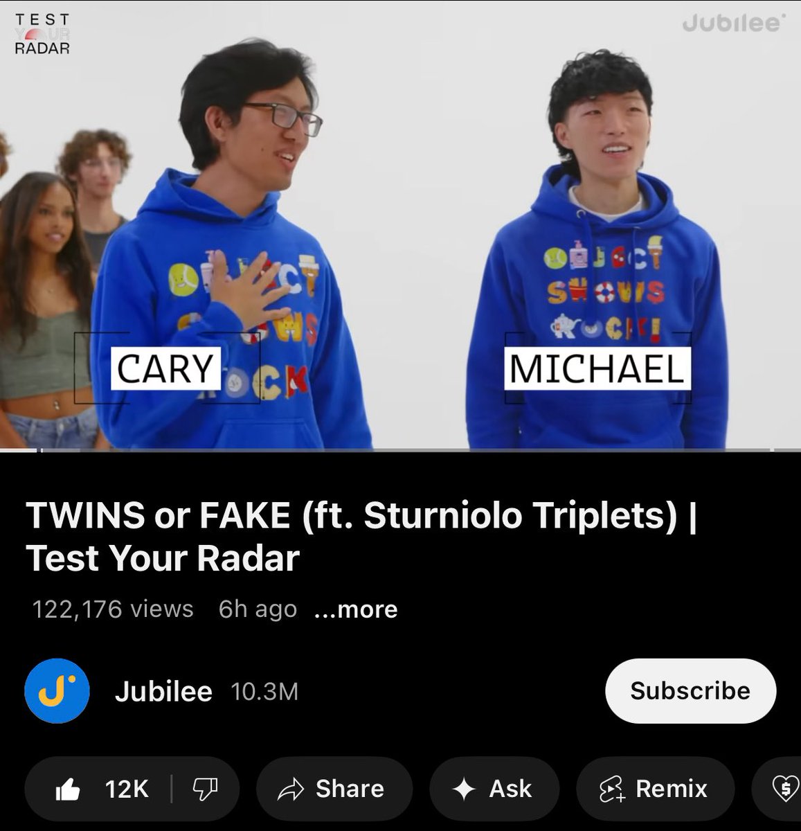 NickTAnimator's tweet image. What are Michael and Cary doing here😭😭