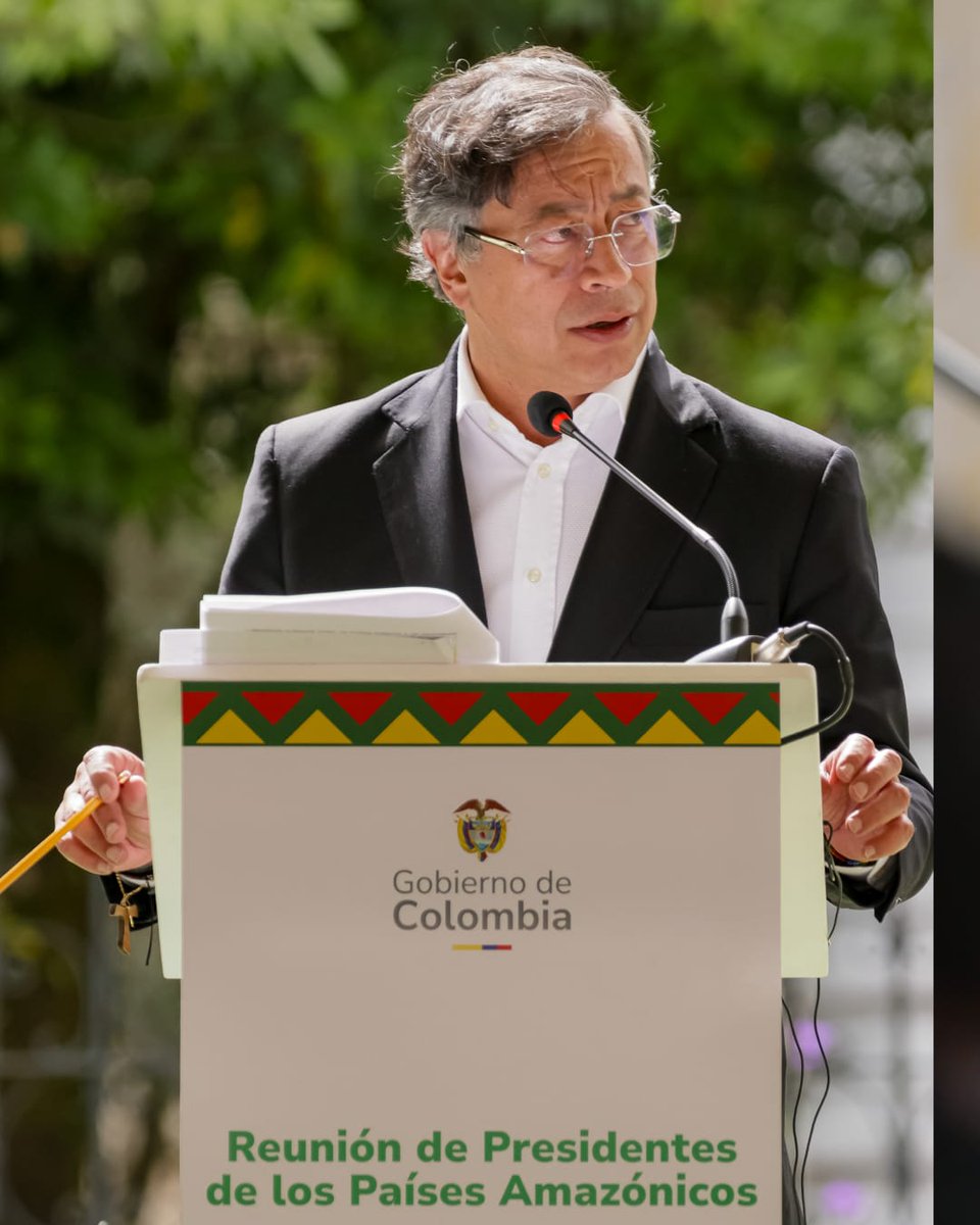 OTCAnews's tweet image. Concluyó en Bogotá la V Cumbre de Presidentes Amazónicos. 🌎
Los 8 países de la #OTCA adoptaron compromisos para proteger la selva:
✔️ MAPI: voz directa de los pueblos indígenas
✔️ Mecanismo Financiero de la OTCA
✔️ Fondo Bosques Tropicales para Siempre
✔️ Comisión de Seguridad…
