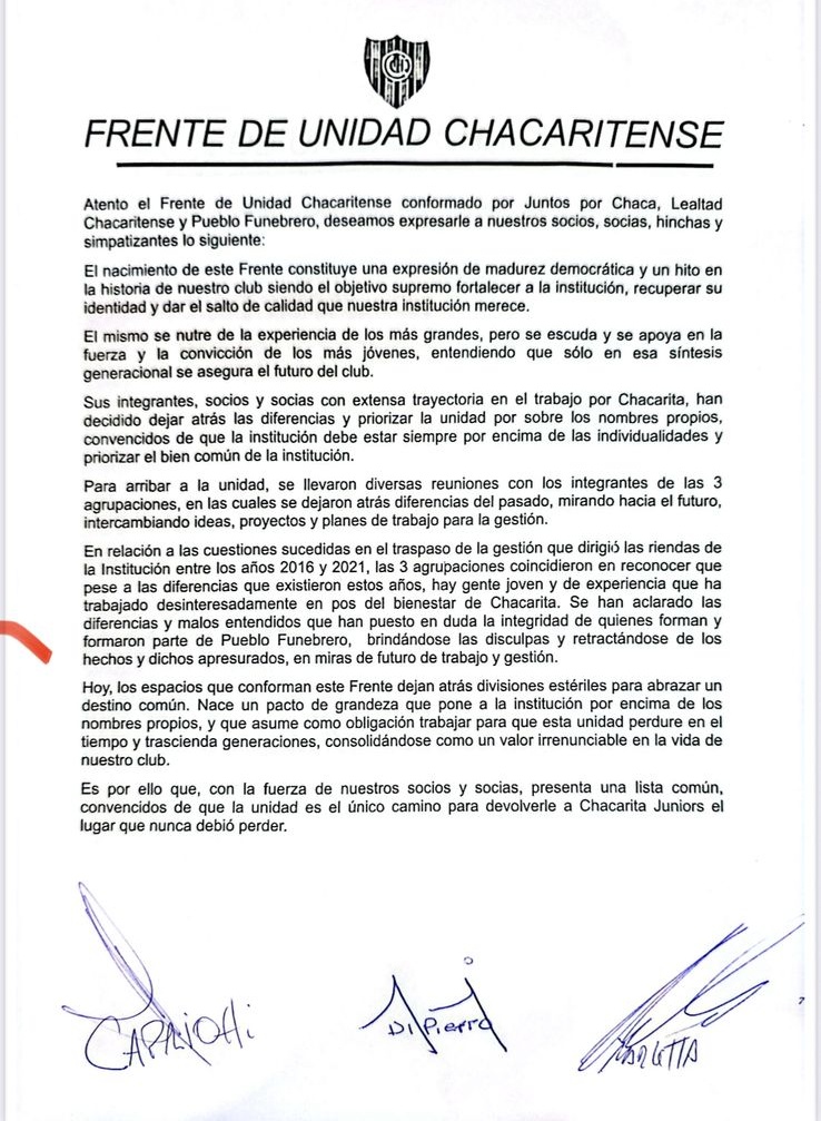 ElAscensox3's tweet photo. 🇾🇪 Comunicado del Frente de Unidad Chacaritense.

👤 @DanielCacioli https://t.co/B7vzEVt4BL