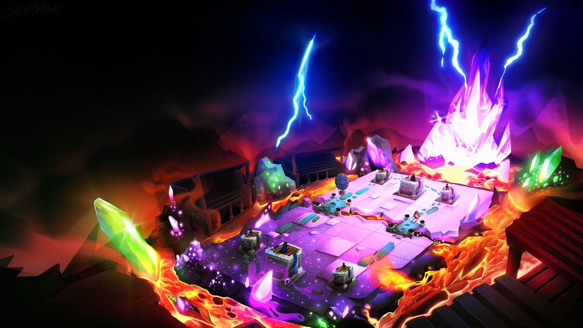 Sondreyk's tweet photo. Molten Lands🌋

#clashroyale #artroyale #Supercell https://t.co/4vDIhDlpVD