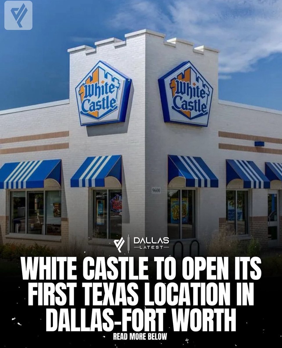 Stephen Judd (@stephenhjudd) on Twitter photo Woohoo! White Castle is opening its first Texas location at Grandscape in Dallas next year. This takes me back to our younger days in St. Louis—we used to call those little square sliders “belly bombers.” <a href="/WhiteCastle/">White Castle</a> Woohoo! White Castle is opening its first Texas location at Grandscape in Dallas next year. This takes me back to our younger days in St. Louis—we used to call those little square sliders “belly bombers.” <a href="/WhiteCastle/">White Castle</a>