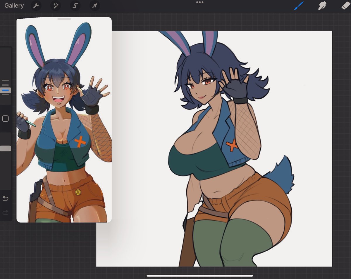 hanivtuber's tweet photo. Working on this cutie rn🥰 https://t.co/etY20vQS9Y