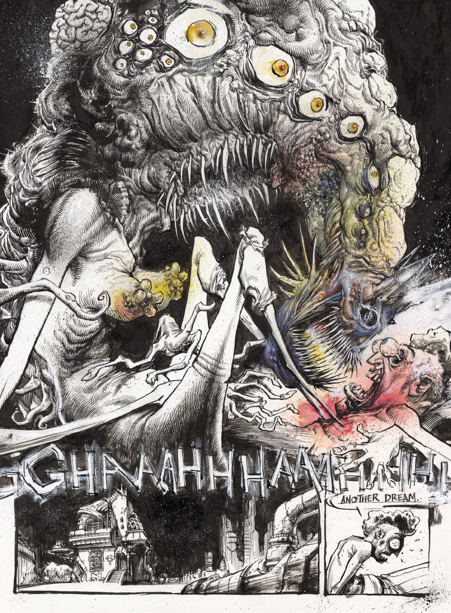 Look at this amazingly twisted page by the far-out and wickedly talented Jon Wayshack <a href="/WAYSHAK/">WAY$HAK</a> --Heavy Metal #2 on sale in comic shops and newsstands today! Cover 1A by BROM <a href="/GeraldBrom/">BROM</a> Cover 2B By Patrick Reilly and Cover 3C by Janevsky
We've crafted an amazing second issue!