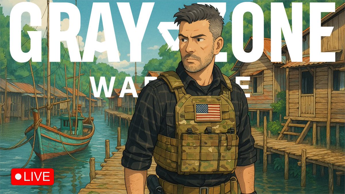 🔴LIVE in 1 hour

Gray Zone Warfare - Gone Fishing
Friday Night Gray Zone. 

The Unit gets 10% off merch @ tangopapadelta.com

➡️twitch.tv/tangopapadelta