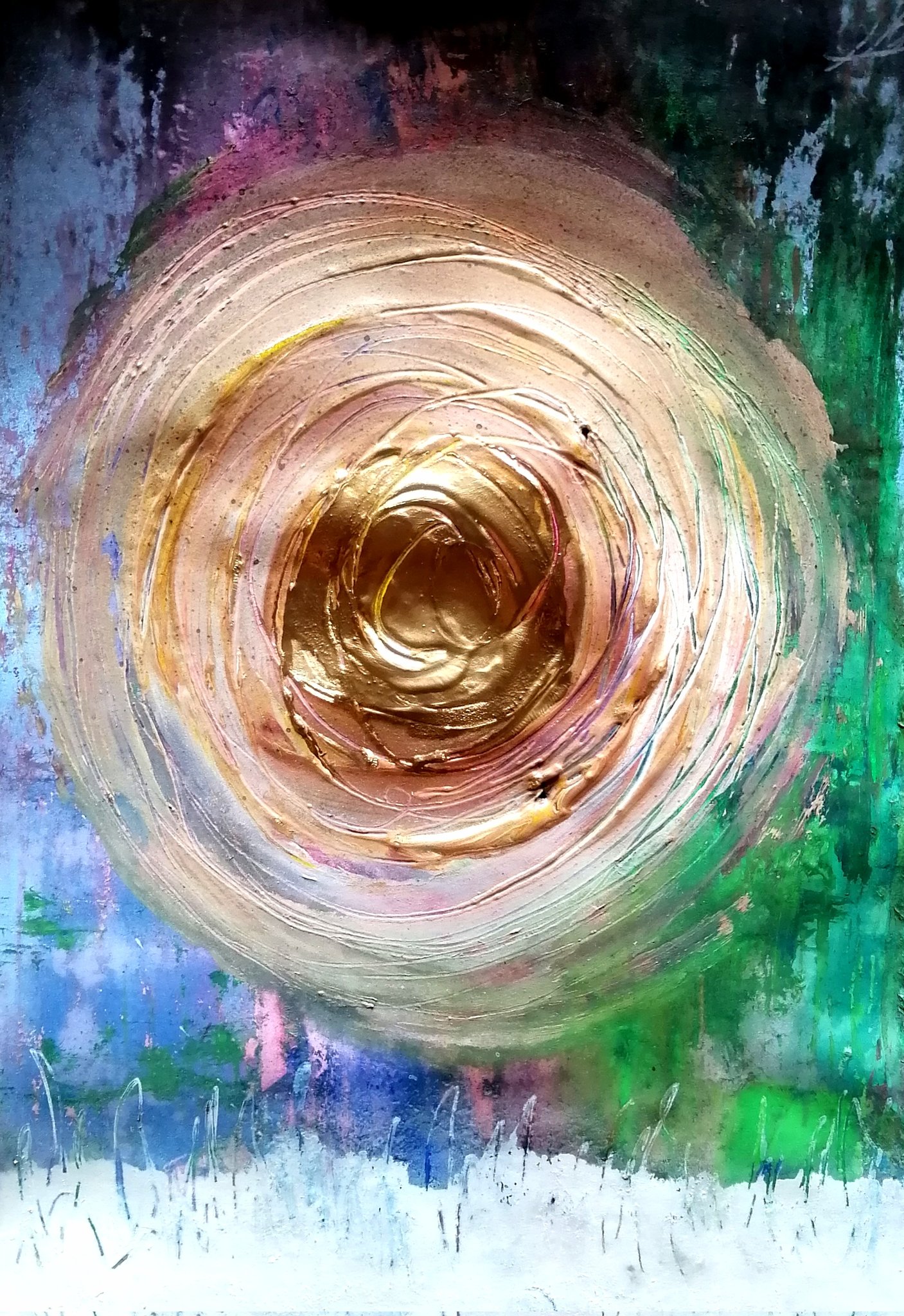 オリジナル絵画作品 チャイルドハッサム Against the Light | AP162 | アート