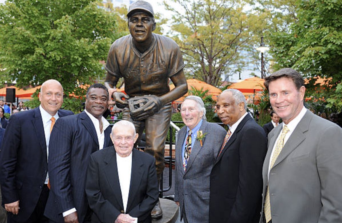 Baseball’s Greatest Moments (@bbgreatmoments) on Twitter photo Brooks Robinson poses for photos at a 2012 ceremony in his honor with former Orioles Cal Ripken Jr., Eddie Murray, Earl Weaver, Frank Robinson and Jim Palmer. Brooks Robinson poses for photos at a 2012 ceremony in his honor with former Orioles Cal Ripken Jr., Eddie Murray, Earl Weaver, Frank Robinson and Jim Palmer.