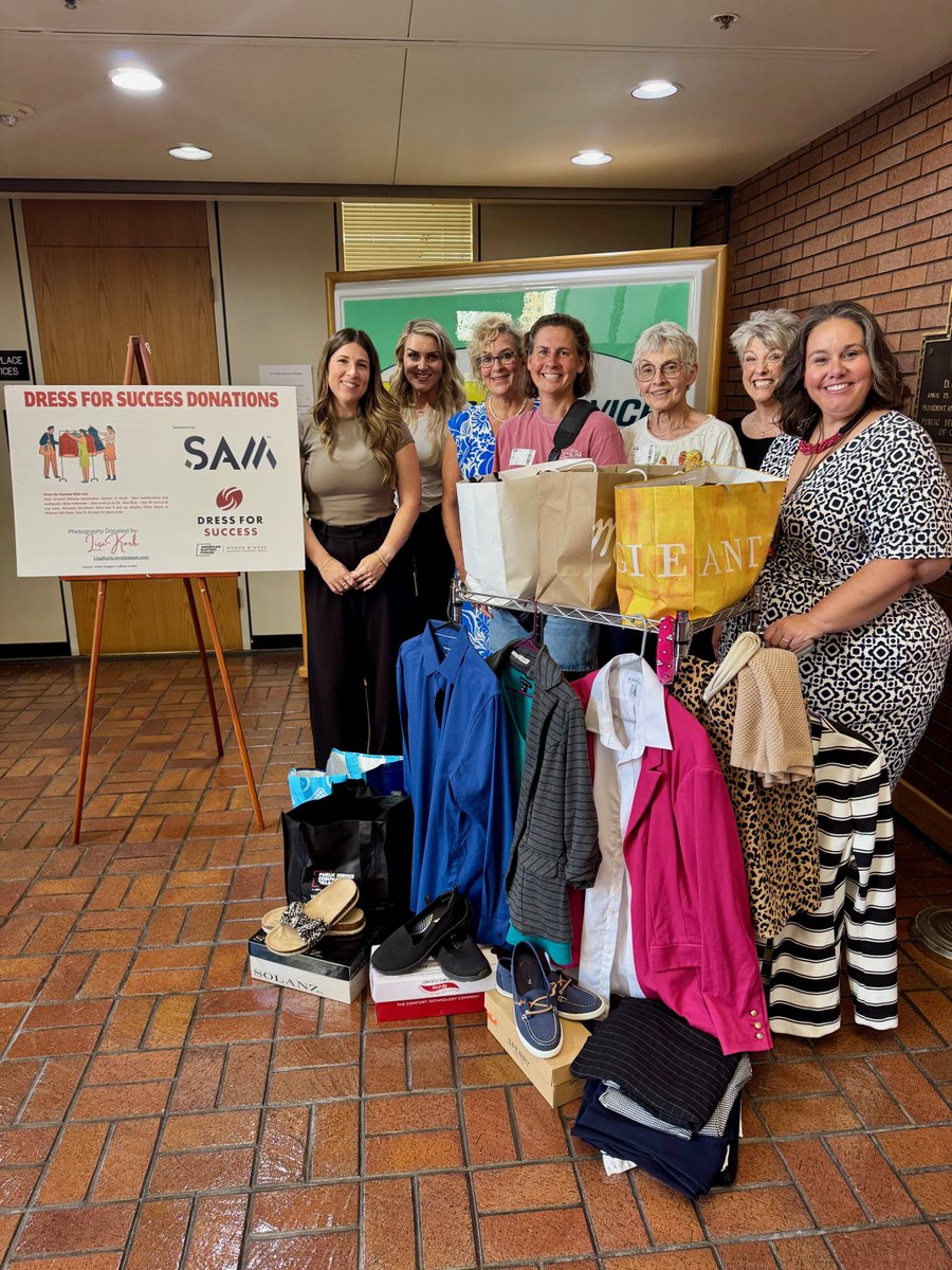 Say to our Women @ Work employee resource group! They recently collected a closet full of donations for Dress for Success, helping empower women with the professional attire and confidence they Say to our Women @ Work employee resource group! They recently collected a closet full of donations for Dress for Success, helping empower women with the professional attire and confidence they