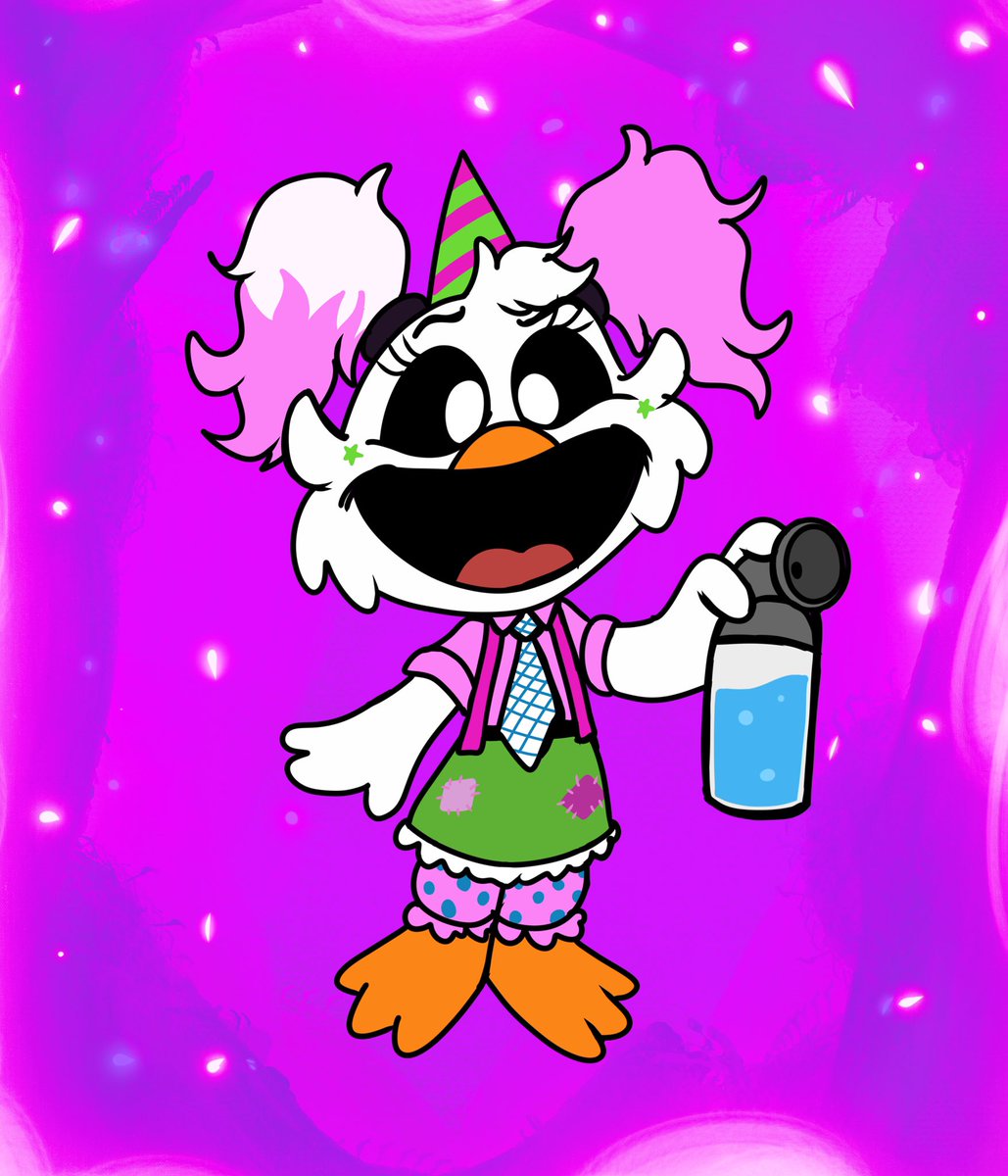 GoofyAhhBunny's tweet photo. Are you thirsty? Let me help you with that 🤡
#fnaf #fivenightsatfreddys #fnafcircus #CircusFreddy #CircusBonnie #CircusChica #CircusFoxy #freddyfazbear #bonnie #chica #foxy #fnaffanart #PoppyPlaytime #SmilingCritters #SmilingCrittersAU #SmilingCrittersFanart #fanart #art https://t.co/20zx9ZbdAG