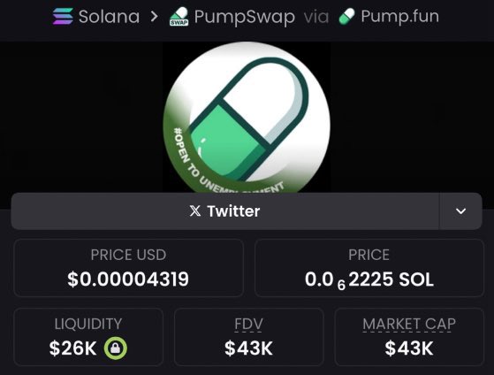 SolSn1per_'s tweet photo. I called #PUMPLOYED as at $43k market cap in my private Telegram group.
⛓️Chain #Solana https://t.co/BrB2eXL75W