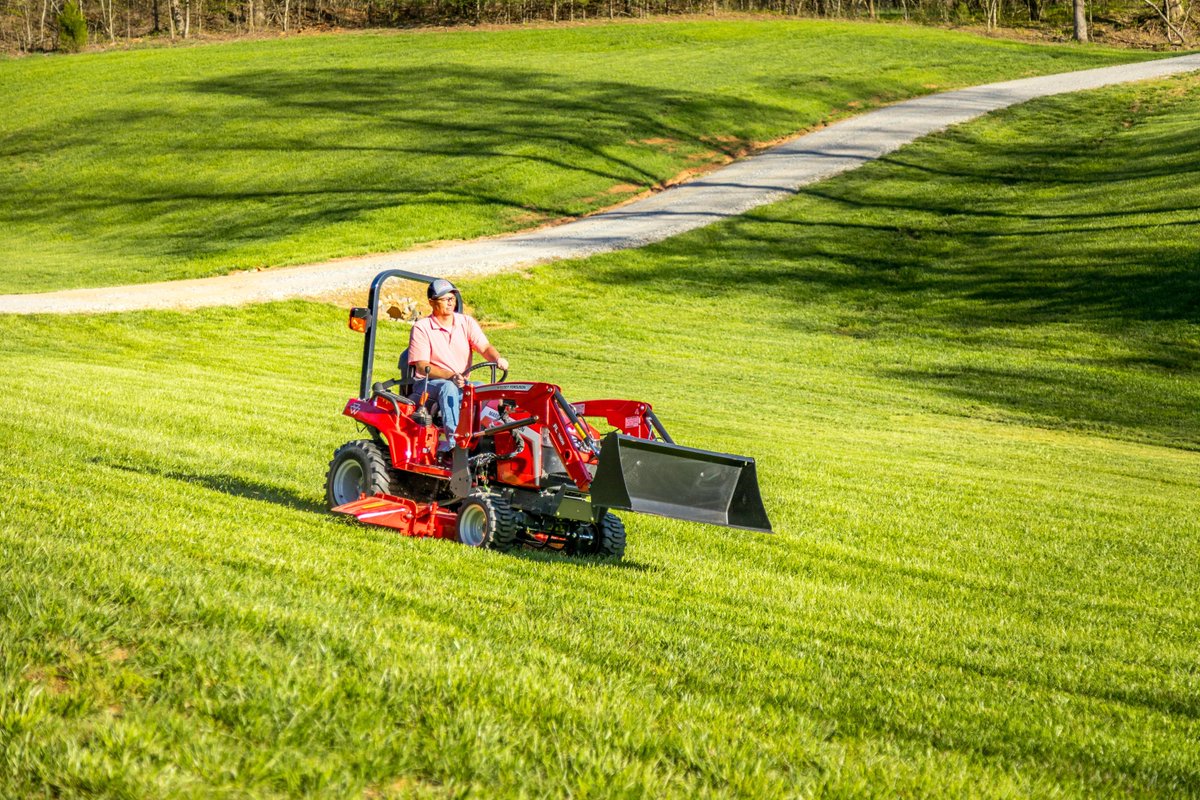 All you need is one machine. 

🔗 From chores to mowing – the 1GC is here for all of your needs: masseyferguson.com/en_us/products… 

#MasseyFerguson #AchieveBetter #MFBornToFarm