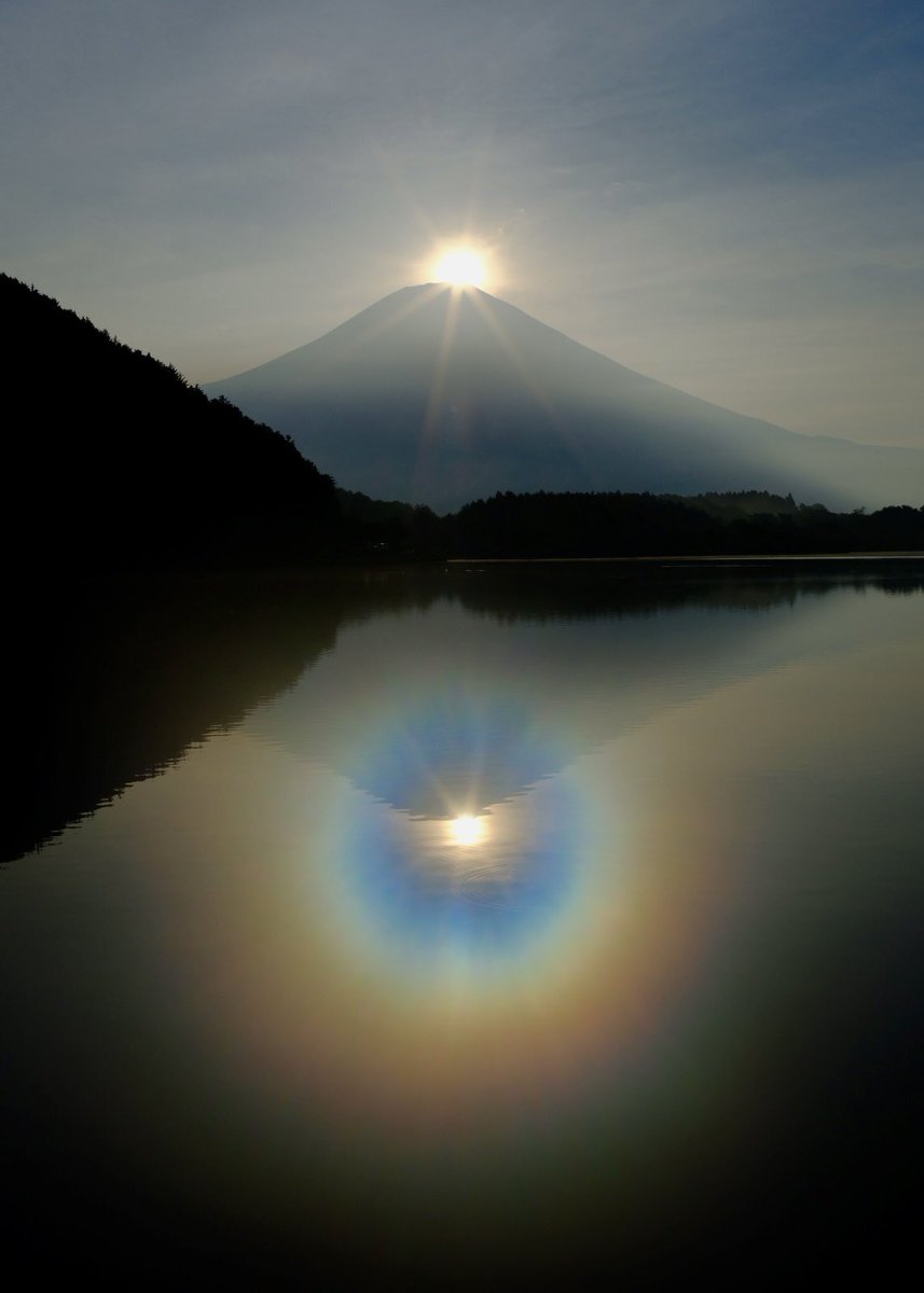 fujiyama (@fuji3776m) on Twitter photo 今朝の田貫湖からのダブルダイヤモンド富士です。素晴らしい光景でした😊 今朝の田貫湖からのダブルダイヤモンド富士です。素晴らしい光景でした😊