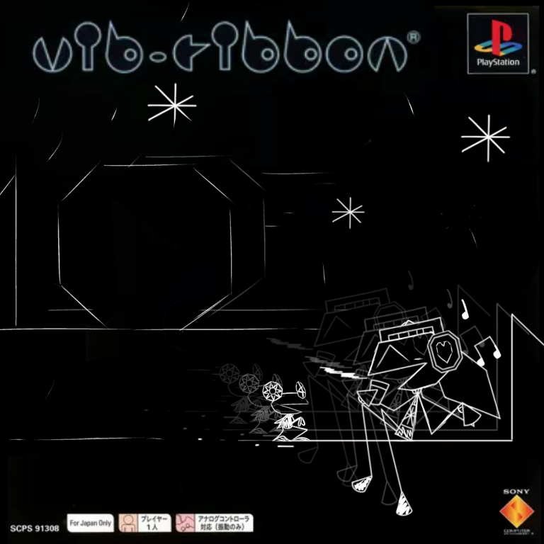 I miss her
Vib-Ribbon game cover thing
#art