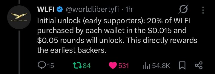 As I Understand the initial circulating supply will be 5B $WLFi. 😍