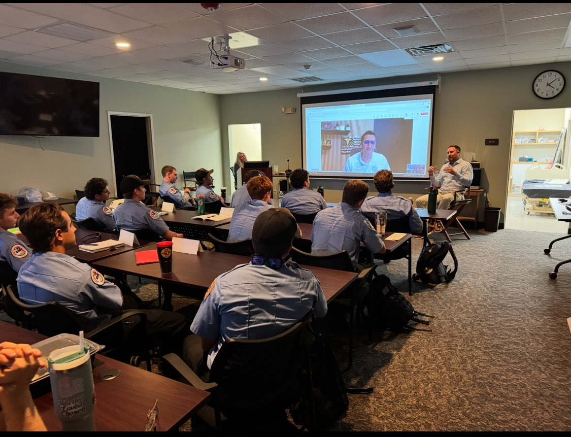 Great way to wrap-up the week, teaching the “ALS for the Basic Provider” course to our new EMT recruits. The course is designed to establish a bridge between the EMT &amp; paramedic by introducing ALS skills &amp; concepts to EMTs. The goal is to prepare EMTs to assist the paramedic
