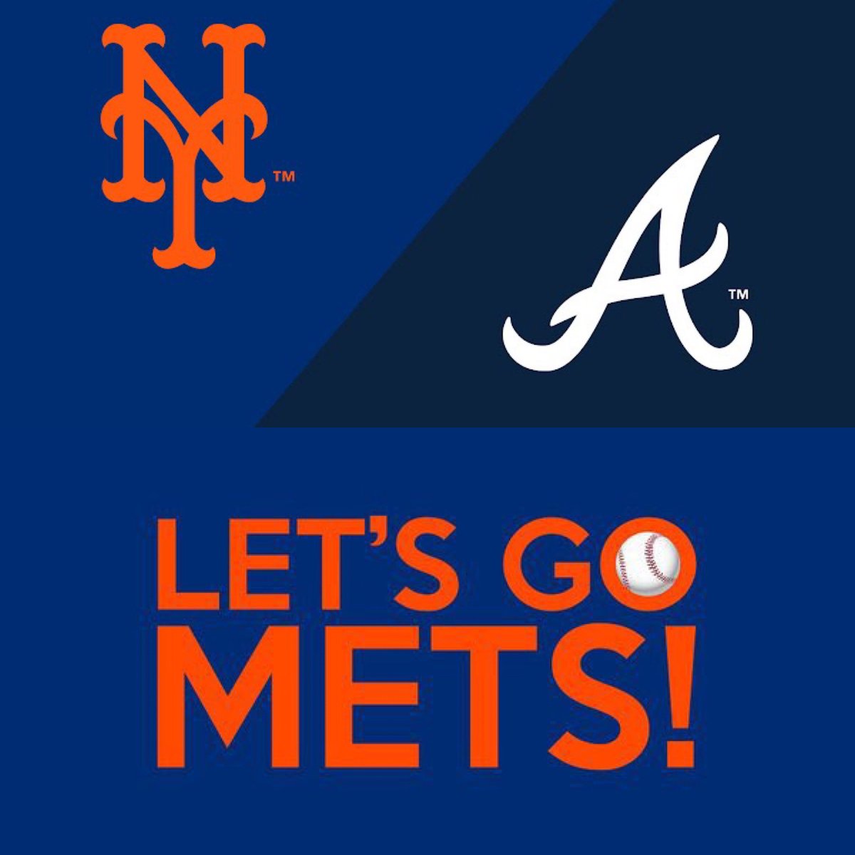 New series against the Braves!! Let’s get this must needed win!! Let’s Go Mets #LGM