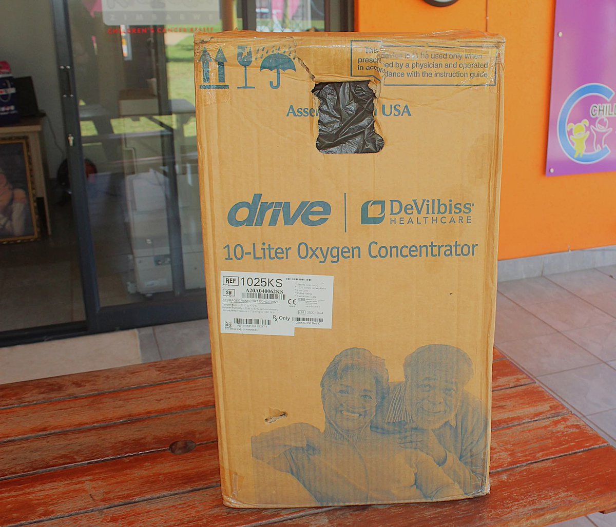 Kidzcan_Zimbo14's tweet photo. Heartfelt thanks to our anonymous angel! 🙏❤️ Your oxygen concentrator donation will breathe life into many little heroes! 💖 #Gratitude #LifeSavingGift #KindnessMatters https://t.co/U7qc03cegf