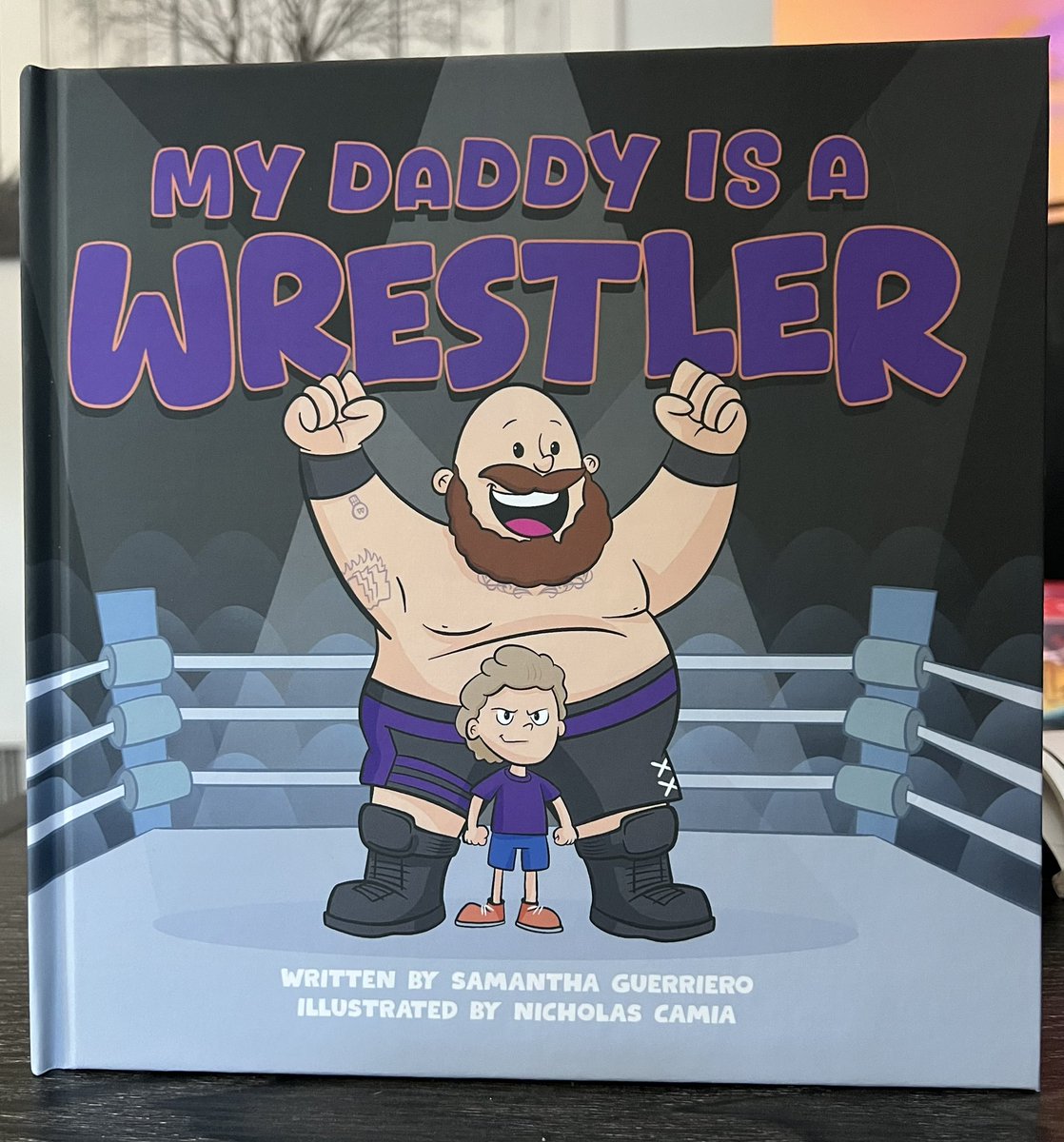 ๐๐๐ ๐๐๐ (@terracalaway) on Twitter photo My Daddy is a Wrestler
Written by <a href="/TerraCalaway/">Terra Calaway</a>
Illustrated by <a href="/ExtraCooler/">Nick Camia</a>
I wrote a children's book about my husband, Jeff Cannonball, and our son. Lessons from father to son about life from in and out of the ring.
Available now. My Daddy is a Wrestler
Written by <a href="/TerraCalaway/">Terra Calaway</a>
Illustrated by <a href="/ExtraCooler/">Nick Camia</a>
I wrote a children's book about my husband, Jeff Cannonball, and our son. Lessons from father to son about life from in and out of the ring.
Available now.