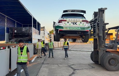 Quiero felicitar y alentar al gran equipo que trabaja sin descanso para que el <a href="/OfficialWRC/">FIA World Rally Championship</a> - <a href="/officialrallypy/">WRC Rally del Paraguay</a>, sea un verdadero orgullo nacional y el mejor del mundo. 
Los muchachos del equipo  de operaciones, ya están terminando el pre encintado de todos los tramos. 

Con