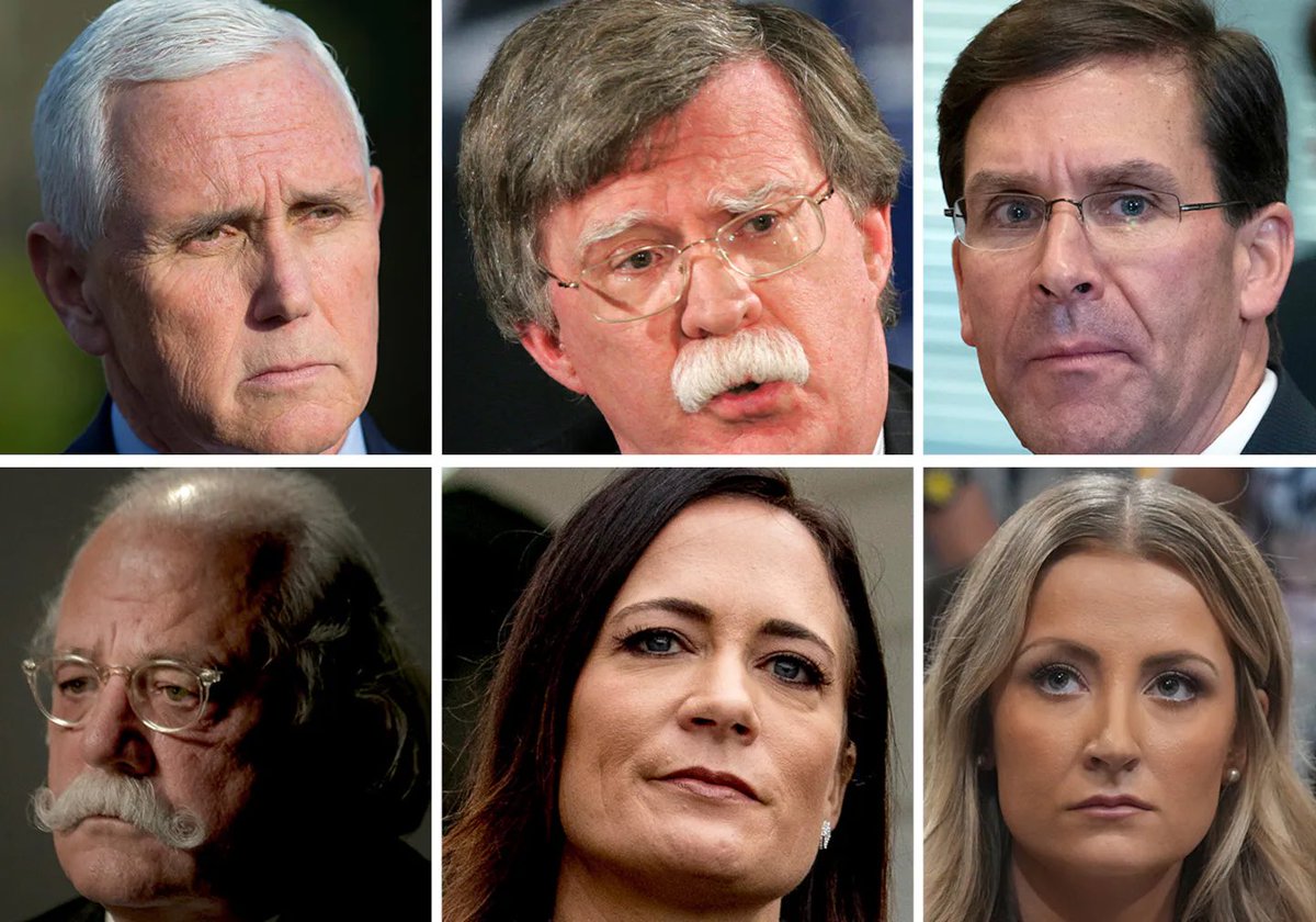 There are 3 groups of CRIMINALS Trump hates the most: immigrants, people who worked for Joe Biden, and people who used to work for Trump!