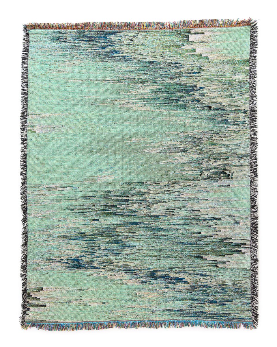 GlitchTextiles's tweet image. A Year In Code
1. Fields Of Green Throw - Front
2. Fields Of Green Throw - Detail
3. Fields Of Green Throw - Detail
glitchtextiles.com
#imageprocessing #pixelsorting #algorithmicdesign #processing #creativecoding #glitchtextiles #textiles #textiledesign #textileart #woven